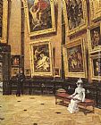 Famous Louvre Paintings - In The Louvre